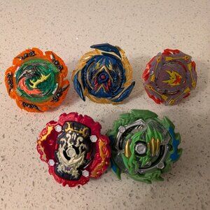 Beyblade Hasbro lot of 5 Beyblades Mix Lots Toys